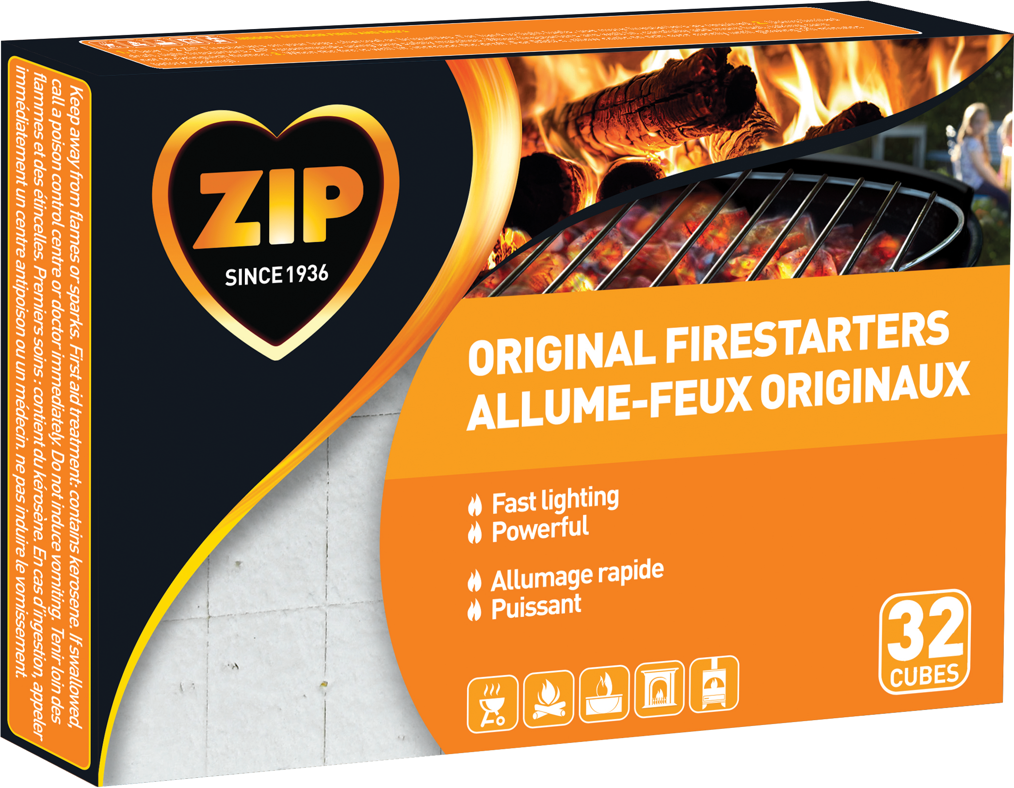Zip Original Firestarters - Canada (2281x1793), Png Download