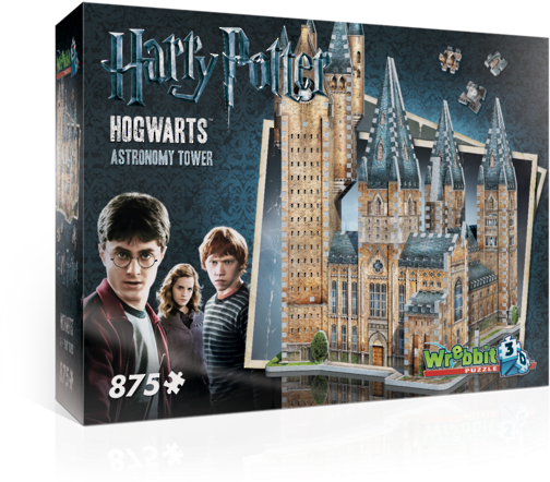 Harry Potter - Hogwarts Astronomy Tower - 3d Puzzle (550x550), Png Download