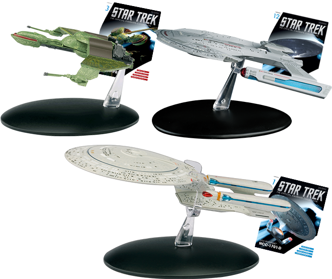 Sdcc - Eaglemoss Star Trek Uss Enterprise Ncc-1701-d (665x628), Png Download