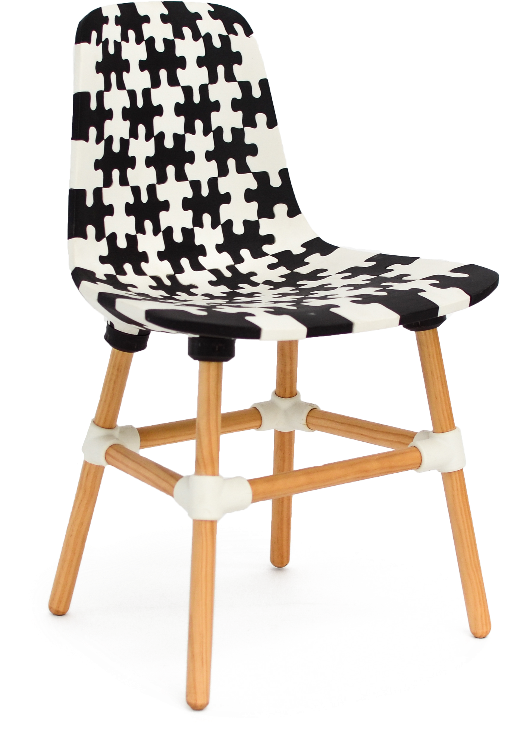 Makerchair Trans Latest - Joris Laarman Puzzle Chair (1846x2652), Png Download