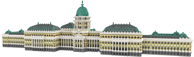 Buda Castle In Minecraft - Buda Castle (720x405), Png Download