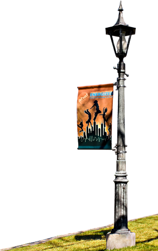 Street Pole Banners - Street (315x500), Png Download
