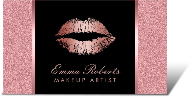 Business Card Makeup - Makeup Business Cards (800x800), Png Download