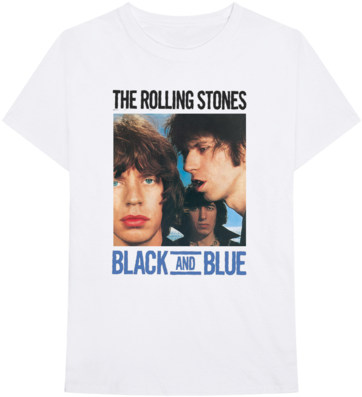 Black And Blue T-shirt - Black And Blue By The Rolling Stones Cd Album (480x480), Png Download