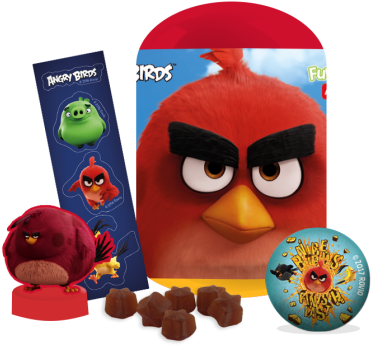 Angry Birds Action Roller 02 - Angry Birds Movie / O.s.t.: Angry Birds Movie / O.s.t. (450x358), Png Download