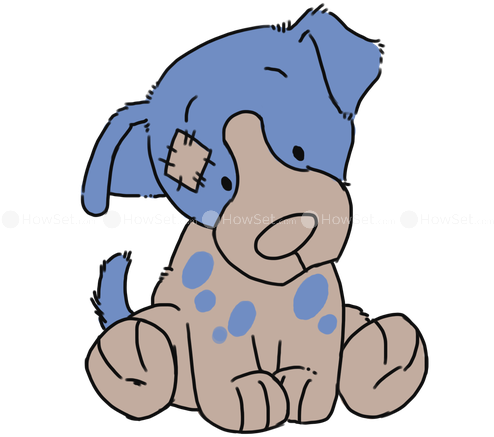 Pets Clipart Sad - Sad Dog Clipart Png (500x500), Png Download