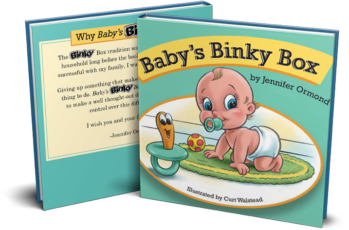 Mockup Babybinky - Baby's Binky Box (757x505), Png Download