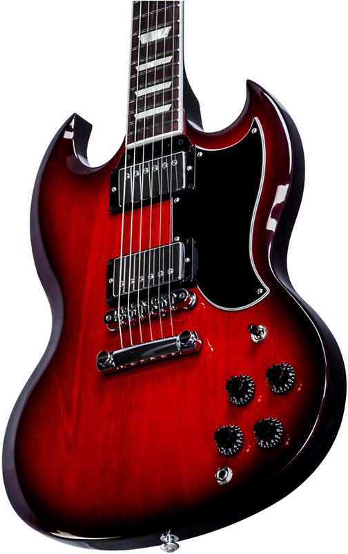 Gibson 2017 Sg Standard T Heritage Cherry Guitare Électrique (1200x800), Png Download