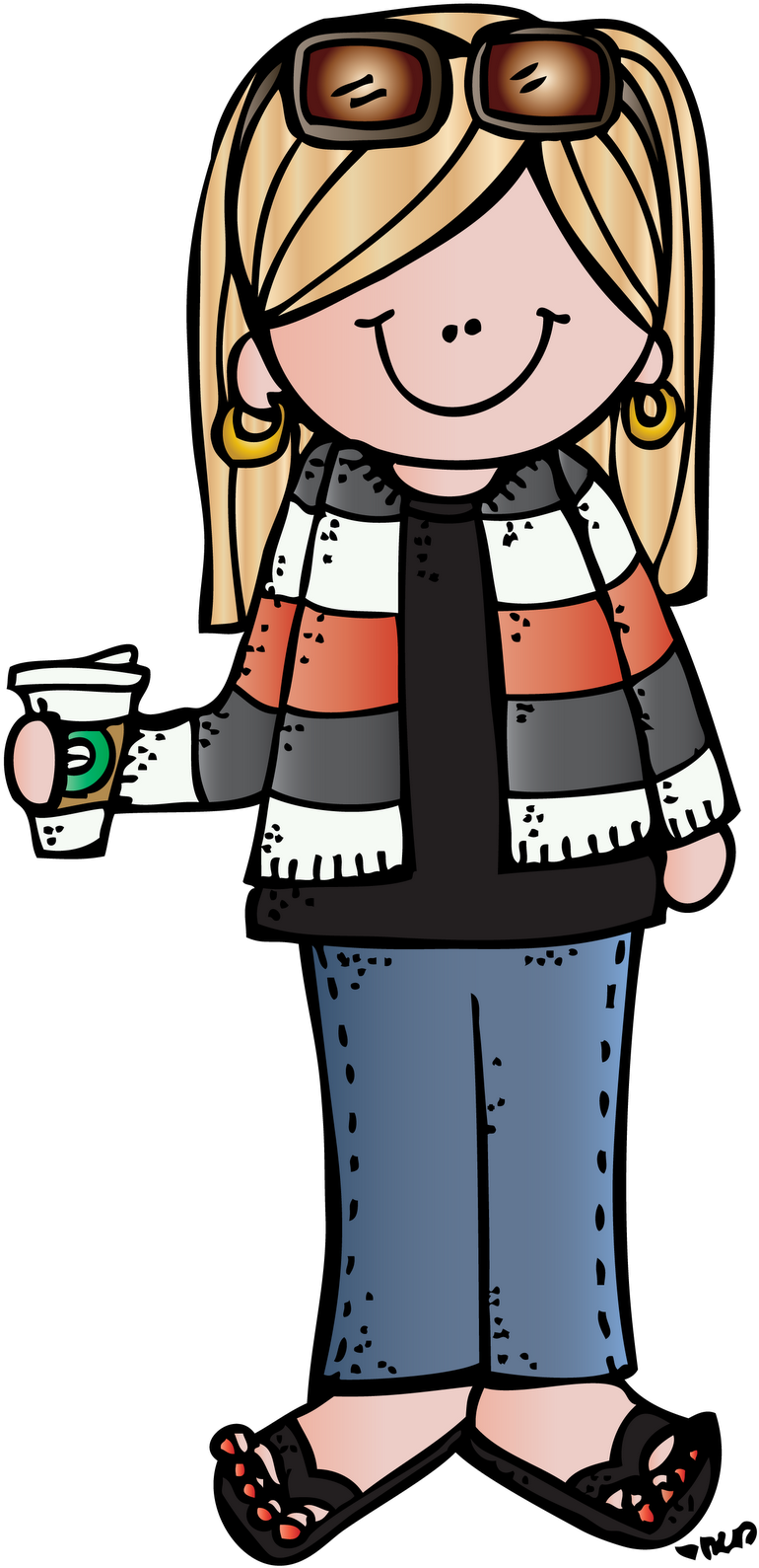 Phone Clipart Melonheadz - Melonheadz Clipart Teacher (773x1600), Png Download