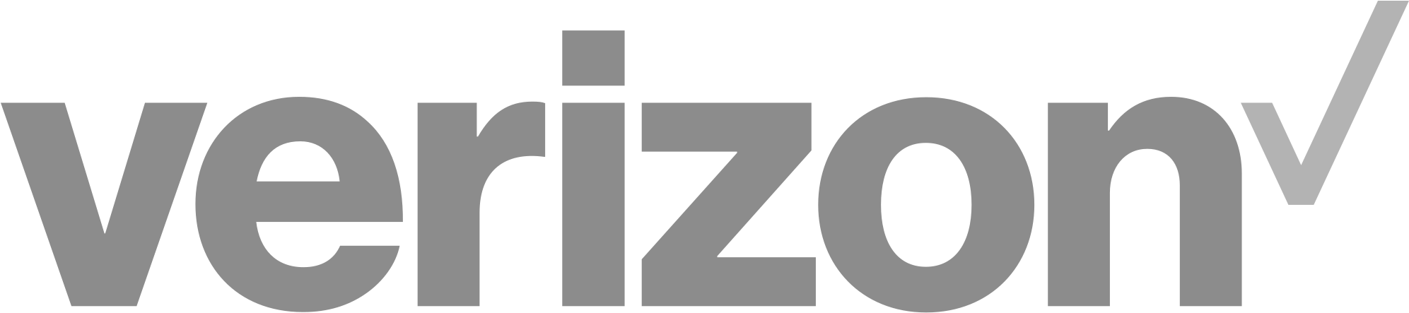 Verizon Logo Png Download - Verizon Wireless (2000x448), Png Download