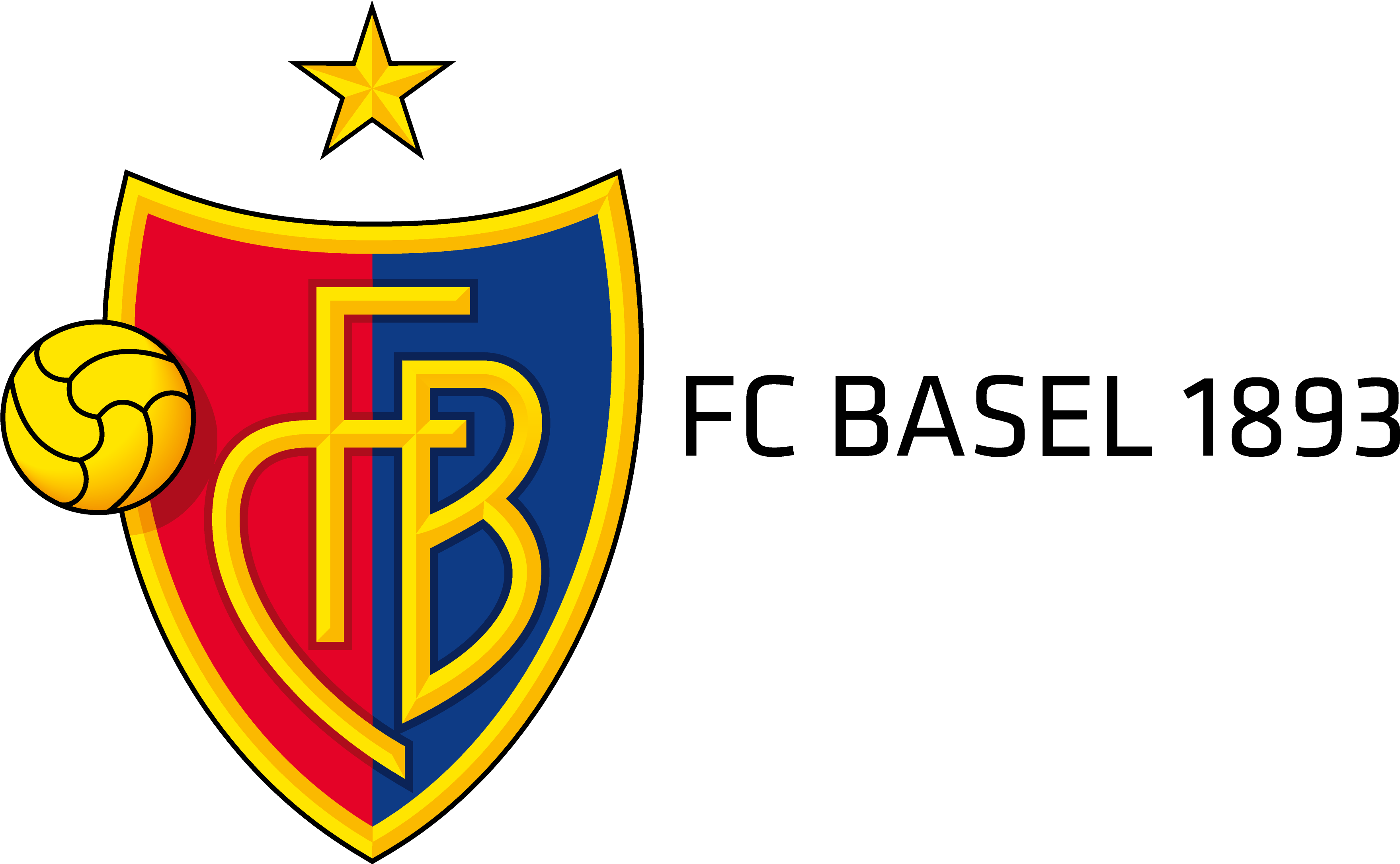 Virtueller Stadionrundgang - Fc Basel Logo Png (3537x2169), Png Download