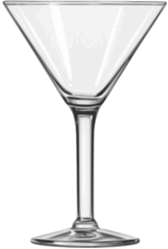 Ingredients - - Cocktail Glass Martini (338x500), Png Download