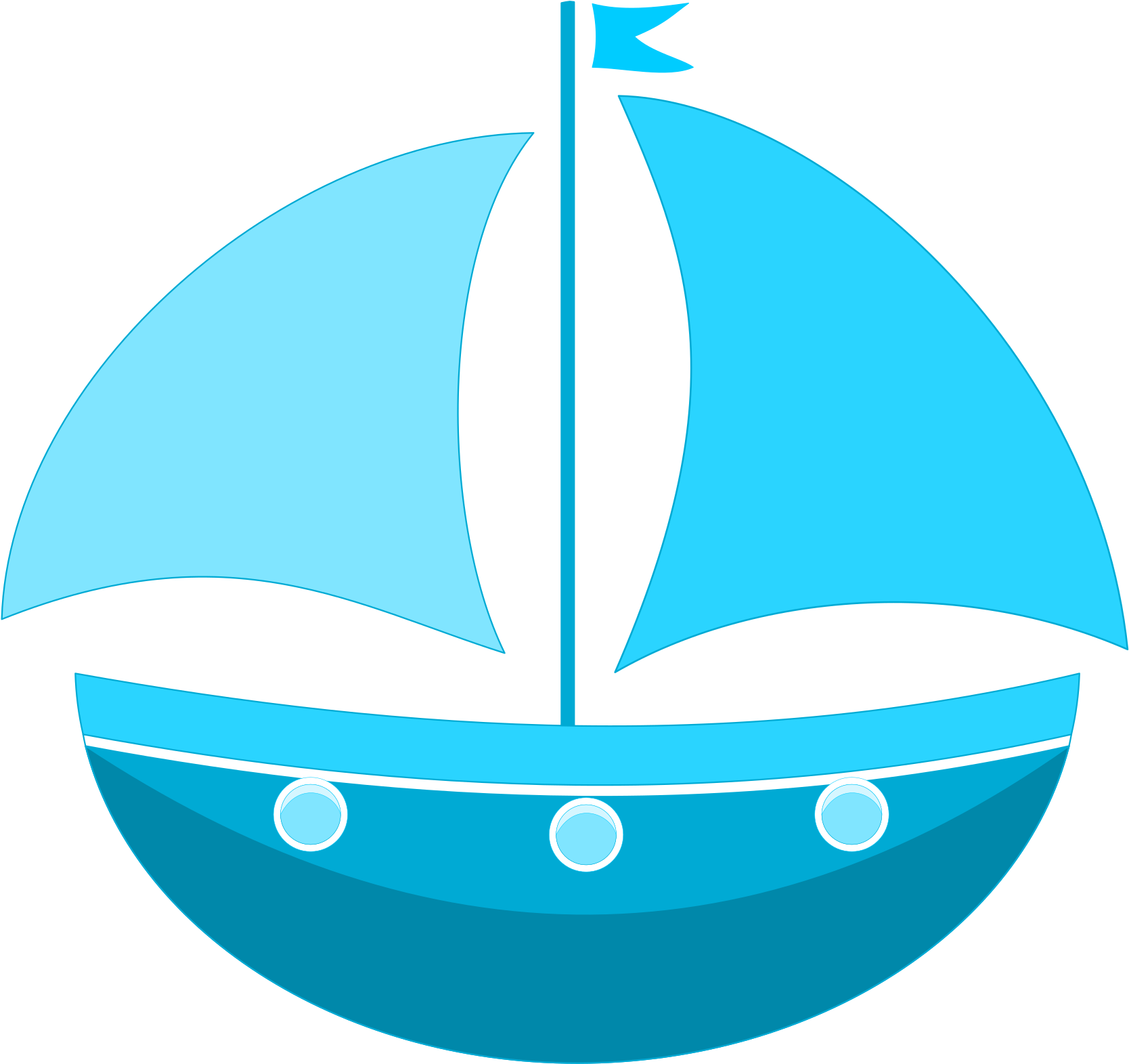 Sailing Boat Clipart Cartoon - Ship Vector Png (1697x2400), Png Download