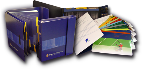 Custom Tabs & Dividers - Custom Binder Tabs (500x300), Png Download