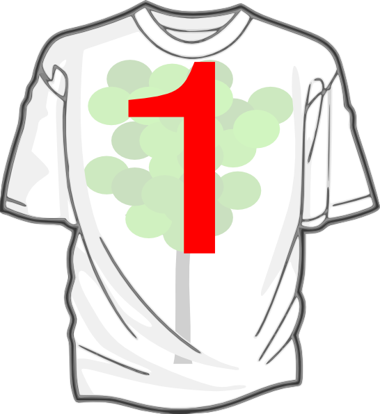 This Free Clipart Png Design Of Green 2 T-shirt 7 Clipart - Heat Press Iron On Paper Jet-pross Jetpro Sofstretch (546x596), Png Download