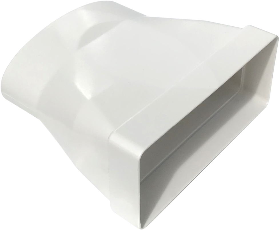 Oval To Rectangular Adaptor 150 Ø - Oval (1000x1000), Png Download