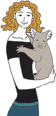 Koala Bears - Cartoon (450x450), Png Download