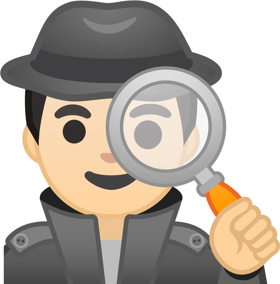 Download Svg Download Png - Emoji Investigador (1024x1024), Png Download
