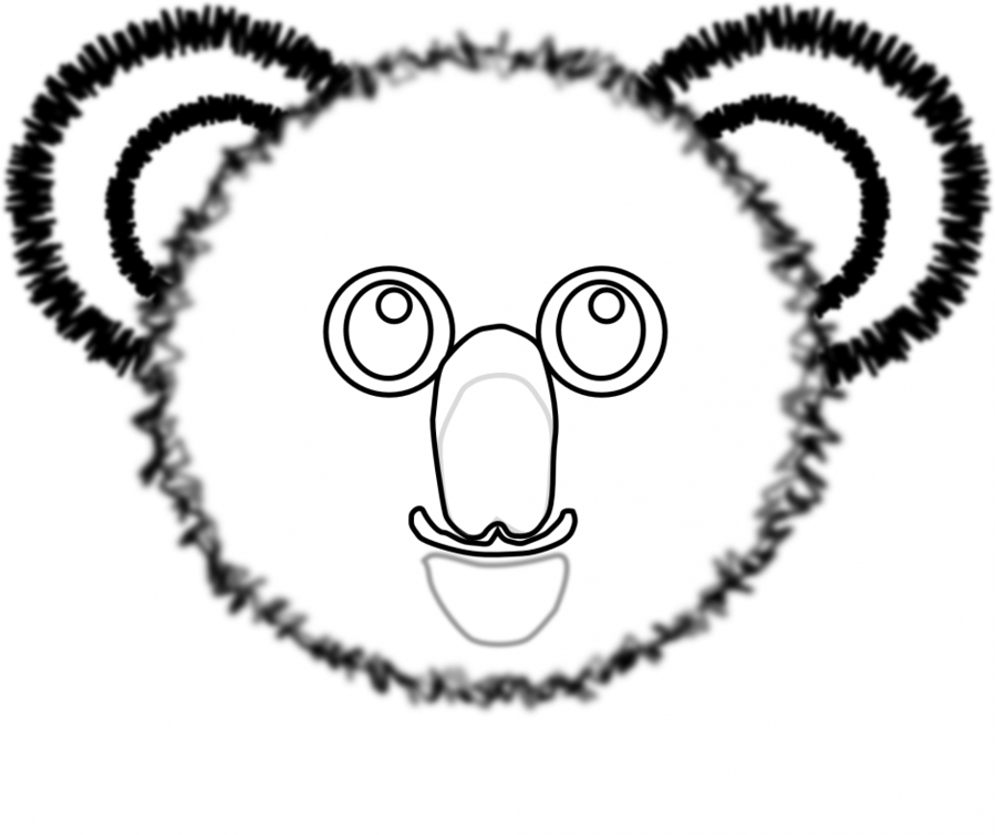 Clip Art Clipart Koala Bear Clip Art - Koala (899x755), Png Download