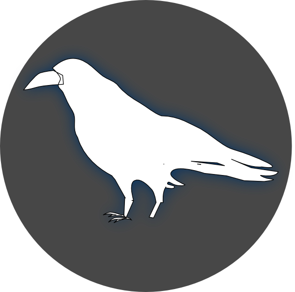 Raven Black Svg Clip Arts 600 X 594 Px (600x594), Png Download