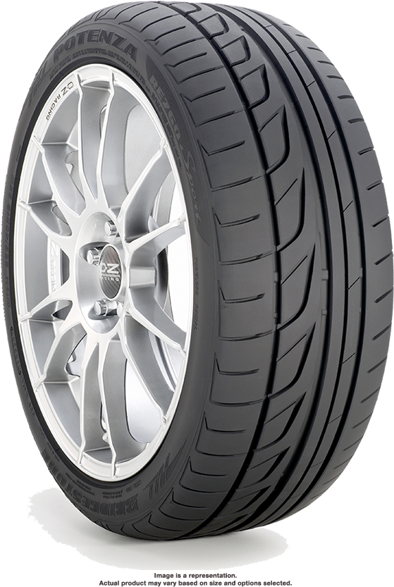 Potenza Re760 Bridgestone (593x850), Png Download