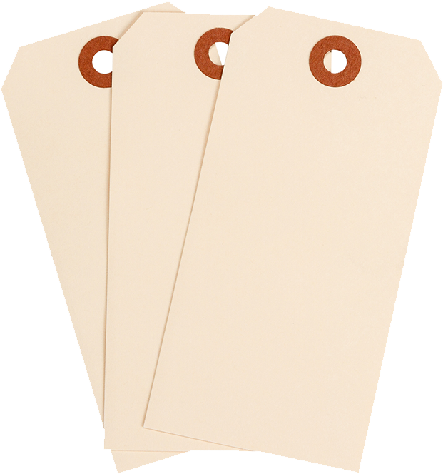 Brady Blank Paper Tag Range Manila - Construction Paper (800x800), Png Download