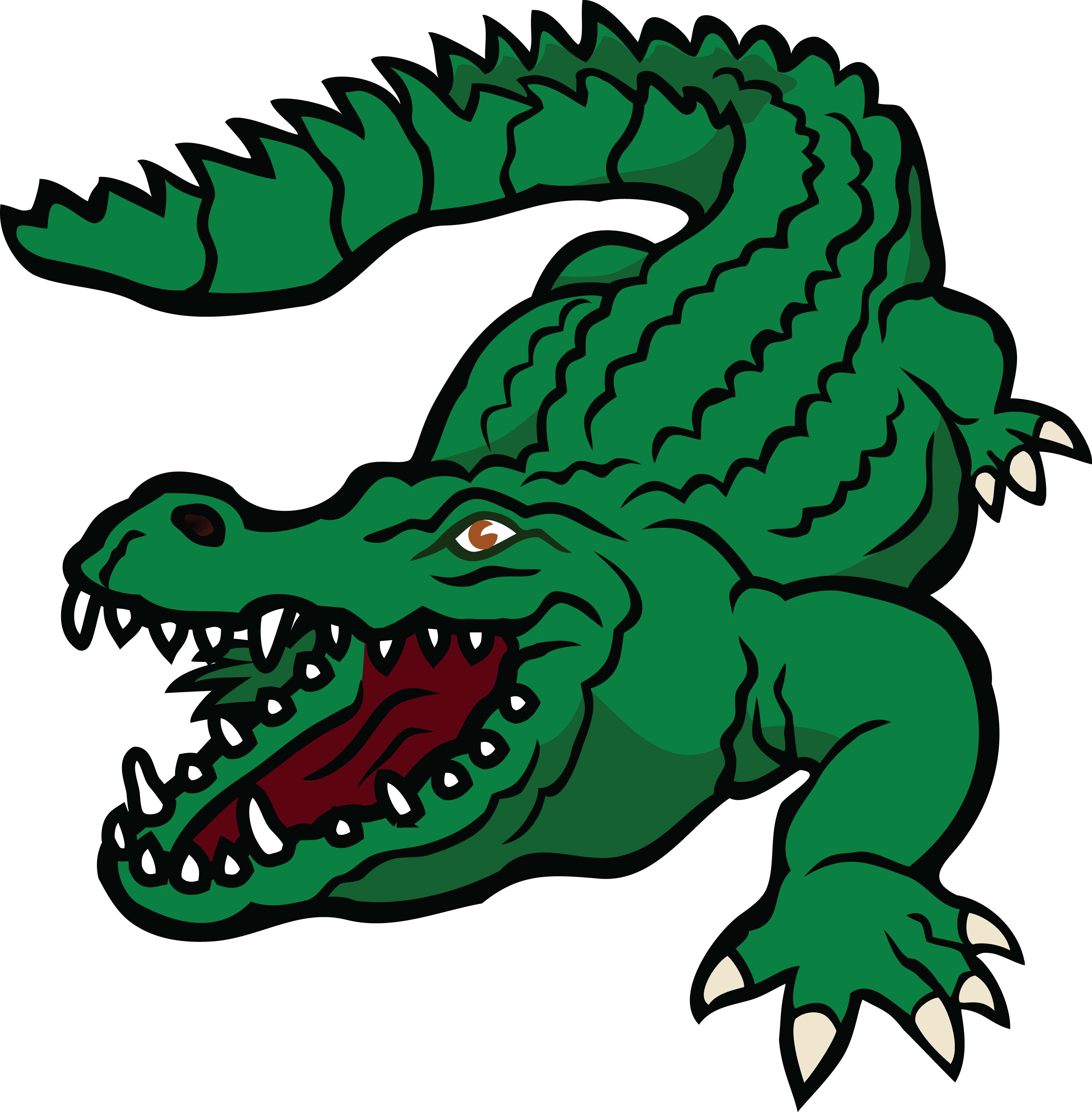 , , - Crocodile Clipart (4000x4072), Png Download