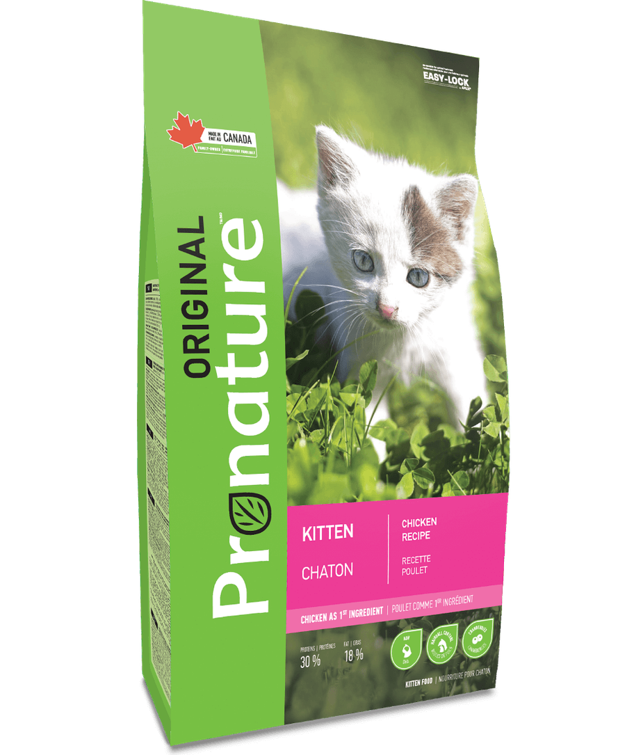 Pronature Original Kitten Chicken - Pronature Kitten Cat Food (889x1085), Png Download
