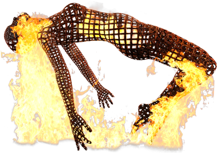 Pain - Burn Out Png (500x343), Png Download