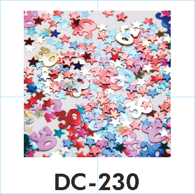Gefunden In Konfetti - Qualatex Age 30/30th Birthday Metallic Table Confetti (402x401), Png Download