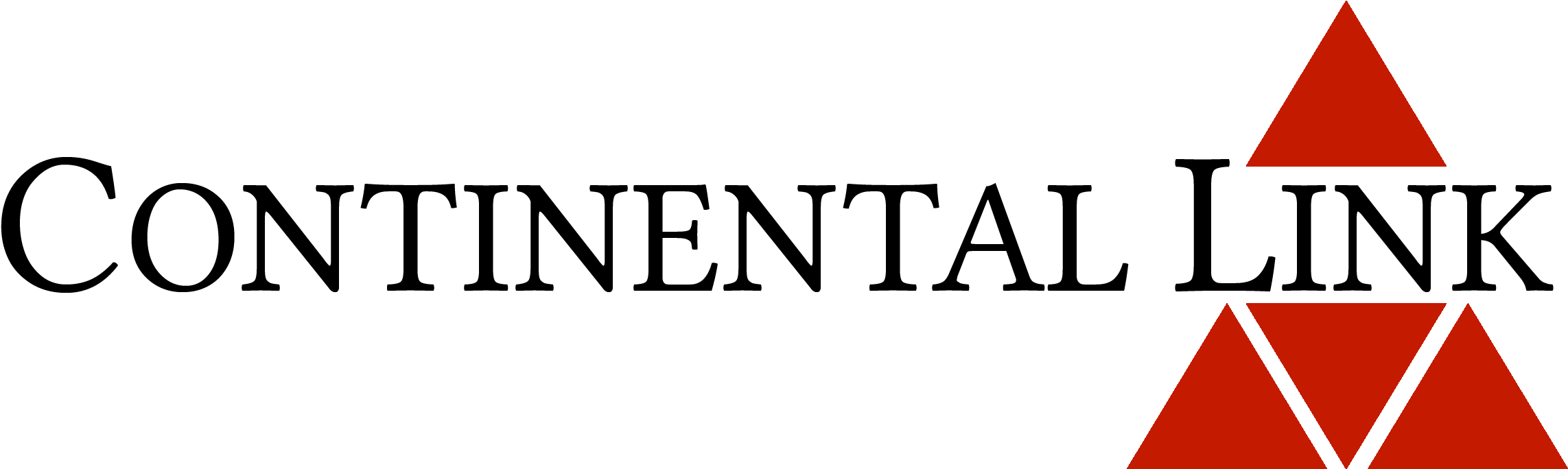 Continental Link Logo Obscuro - Logistics (2294x683), Png Download