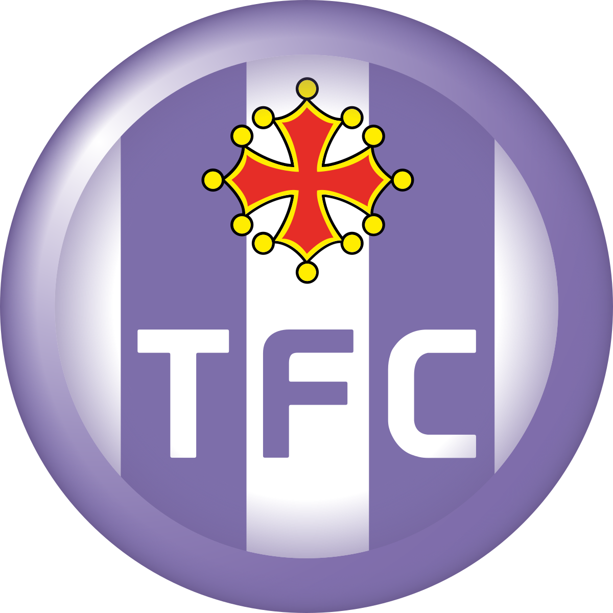 Toulouse Fc Logo - Toulouse Fc Png (1024x1024), Png Download