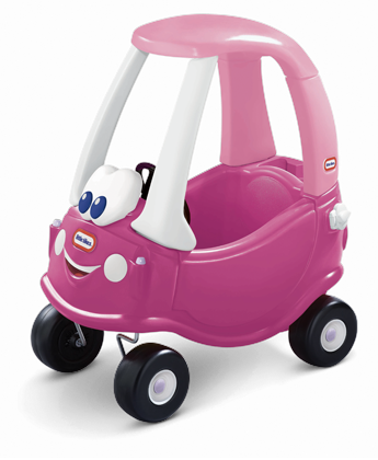 Rosy Coupe - Little Tikes Cozy Coupe Rosy (345x420), Png Download