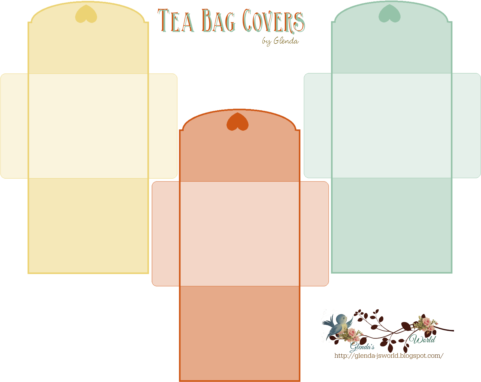 Glenda's World Tea Bag Covers - Nehmen Sie Eine Möglichkeit Auf Liebe (jede Karte (1983x1586), Png Download