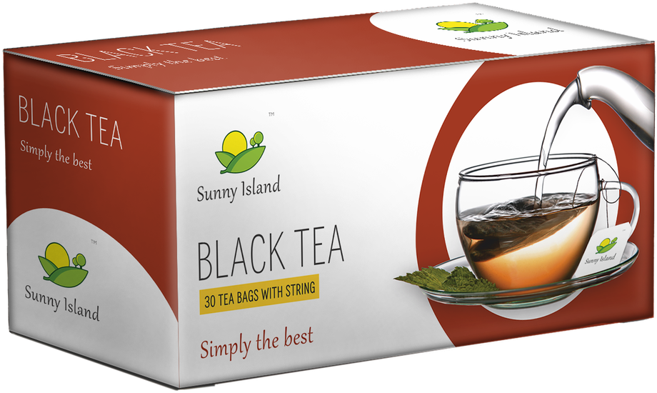 Sunny Island Black Tea - Oolong Tea By Products (1280x958), Png Download