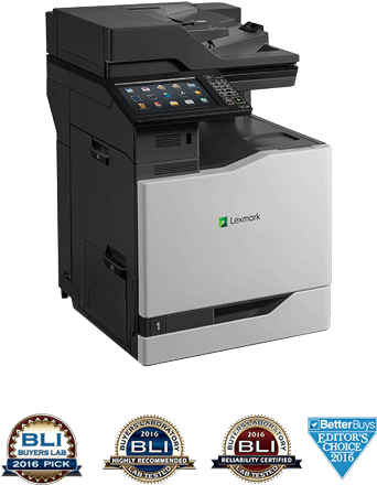 Lexmark Xc8155 / Cx825dte Multifunction Color Laser - Lexmark 725 (525x450), Png Download