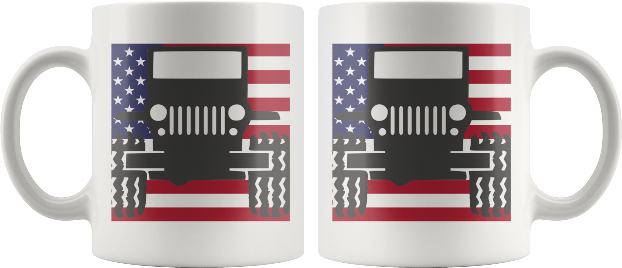 Jeep Themed Mug - Mug (2000x2000), Png Download