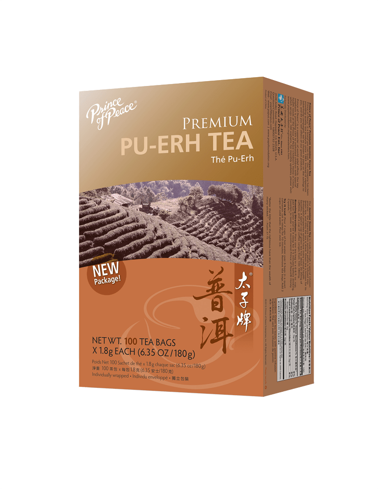 Prince Of Peace Premium Jasmine Green Tea - 100 Bags (1000x1000), Png Download