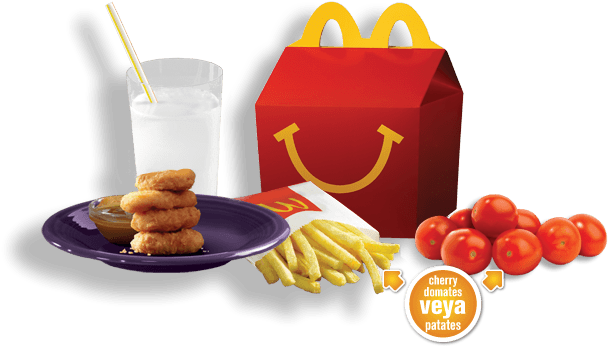 Happy Meal Mcdonalds Chicken Nuggets Happy Meal - Mcdonalds Happy Meal (791x411), Png Download