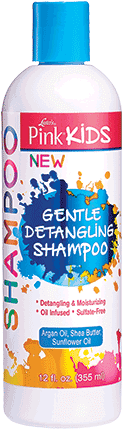 682-pc - Luster's Pink Kids Gentle Detangling Shampoo (500x500), Png Download