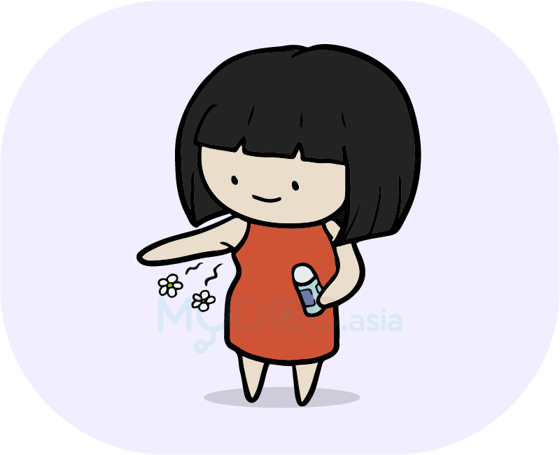 Deodorant Clipart Body Odor - Deodorant (800x650), Png Download