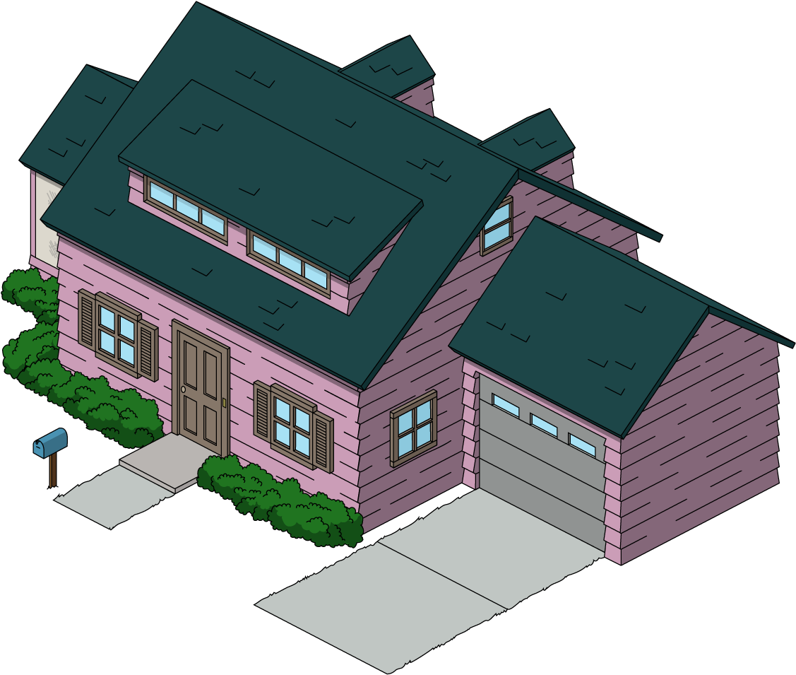 Building Clevelandshouse - Cleveland Brown House Family Guy (1401x988), Png Download