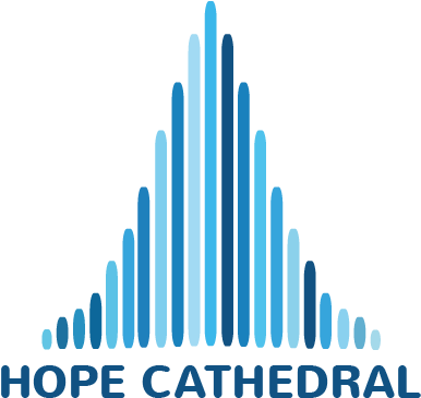 Hopecathedral Blue - Blue (390x379), Png Download