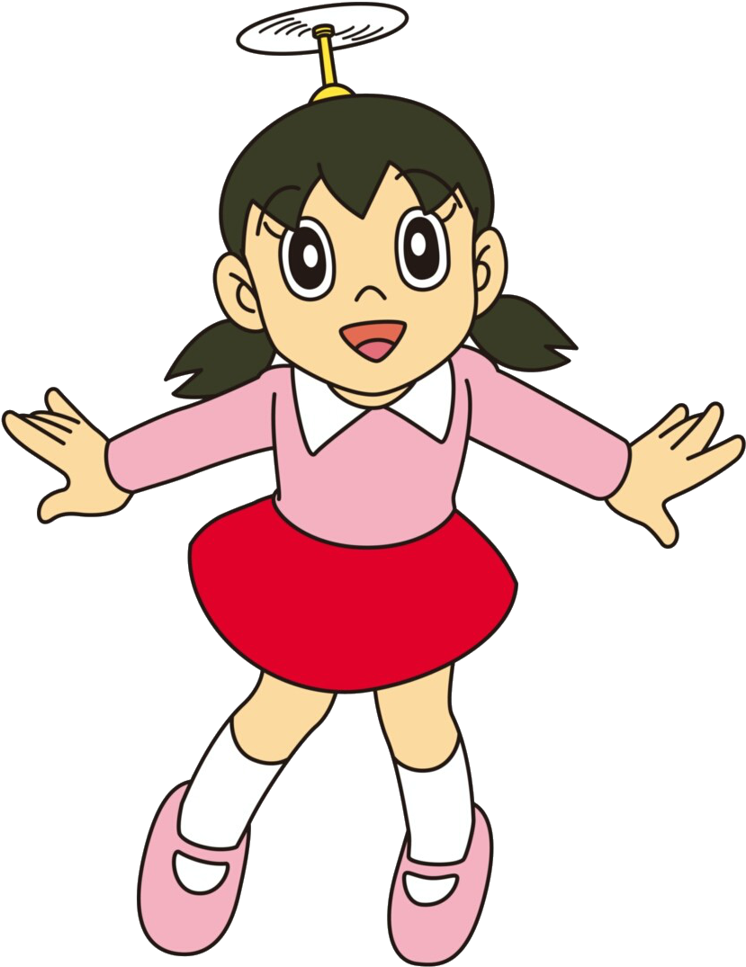 Doraemon Clipart Shizuka - Yume Wo Kanaete Doraemon Cast Ban (doraemon Main Theme) (900x1145), Png Download