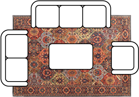 Area Rug - Mohwak Home Ambient Machine Woven Cut Pile Rectangle (500x333), Png Download