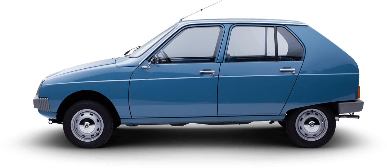 Citroën Visa - Visa Citroen (1600x988), Png Download