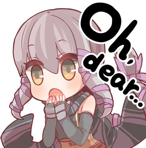 Imessage Clair Oh Dear - Cartoon (480x480), Png Download