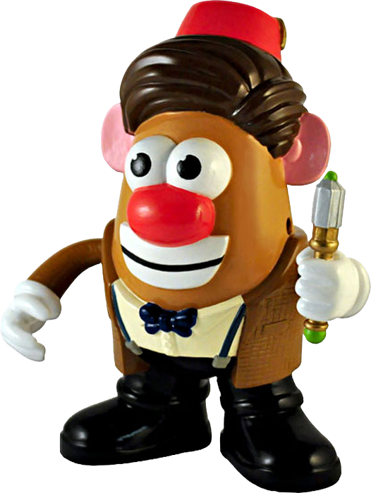 Eleventh Doctor Mr - Dr Who Mr Potato Head (526x700), Png Download