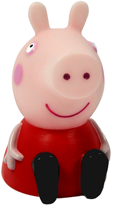 50386 Peppa Pig Peppa Pig Illumi-mate - Colour Changing 'peppa Pig' Led Light (410x410), Png Download