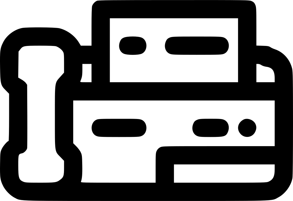 Fax Machine - (980x674), Png Download